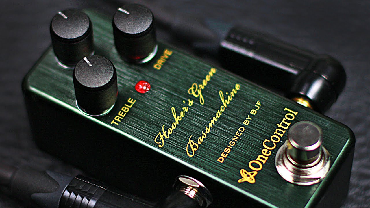 One Control - Hooker's Green Bass Machine - BASS Demo - YouTube