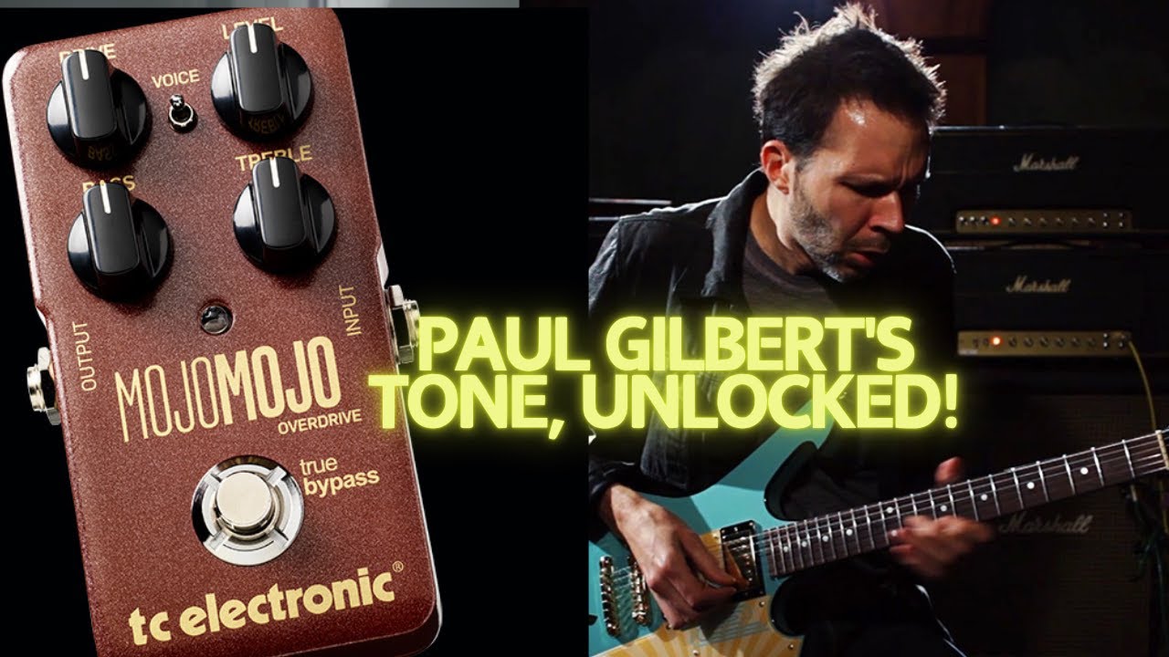 Paul Gilbert's Favorite Overdrive: TC Electronic MojoMojo Pedal
