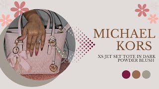 MICHAEL KORS XS Jet Set Tote| Dark Powder Blush|Overview| WIMB