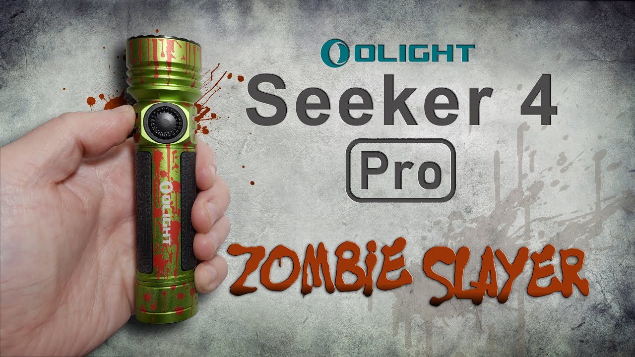 OLIGHT Seeker 4 Pro 🧟 Zombie Green Edition 🩸 - YouTube