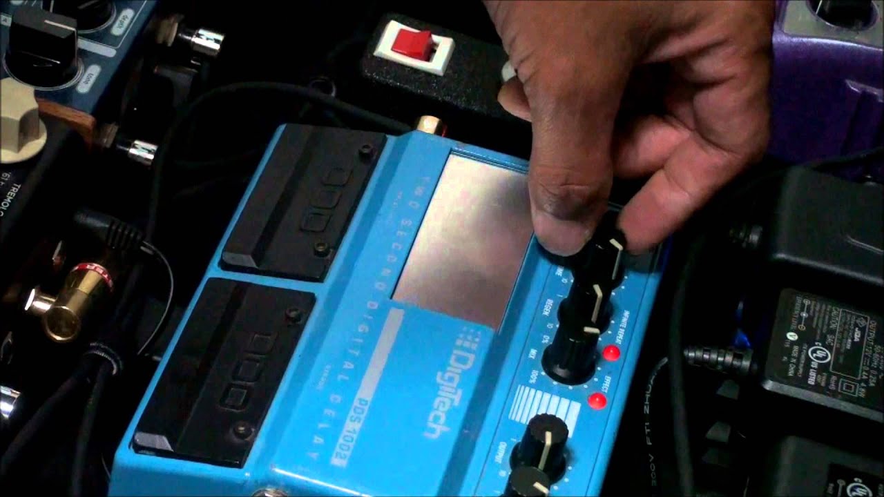 John Frusciante Sound - Digitech PDS 1002 Digital Delay DEMO - YouTube