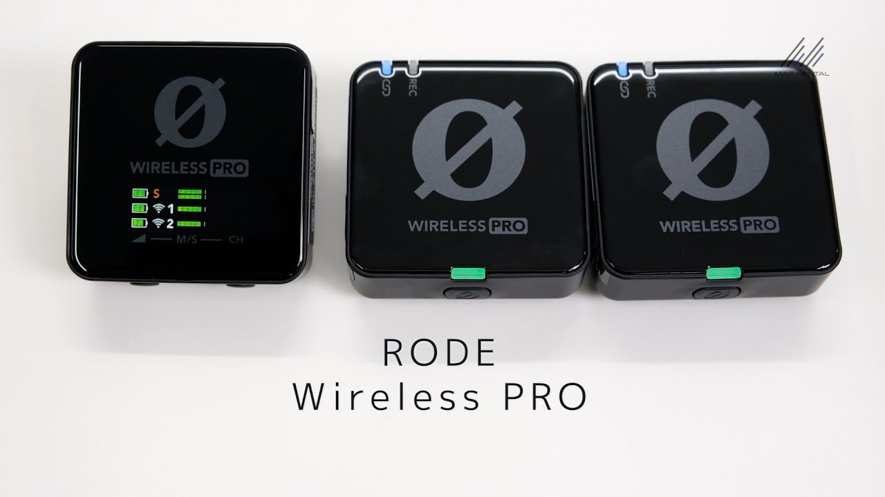 RODE Wireless PRO ワイヤレスマイク | MAP RENTAL