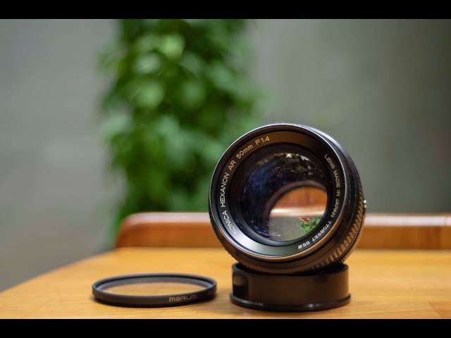 27-Review Lens Konica Hexanon 50mm/f1.4- The first version of