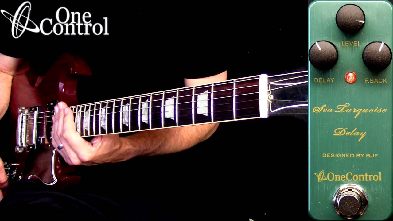 One Control Sea Turquoise Delay - 澄み切ったディレイトーンを持ち
