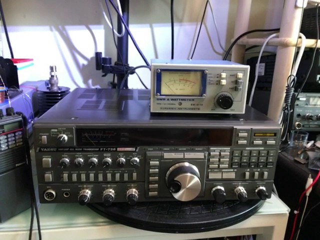FT-736 1.2G PLL修理【2017/06/15】 - YouTube