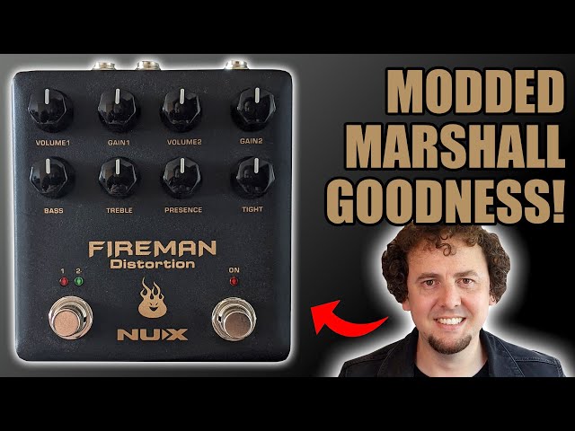 NUX Fireman Distortion | Turn your clean amp into a hot-rodded