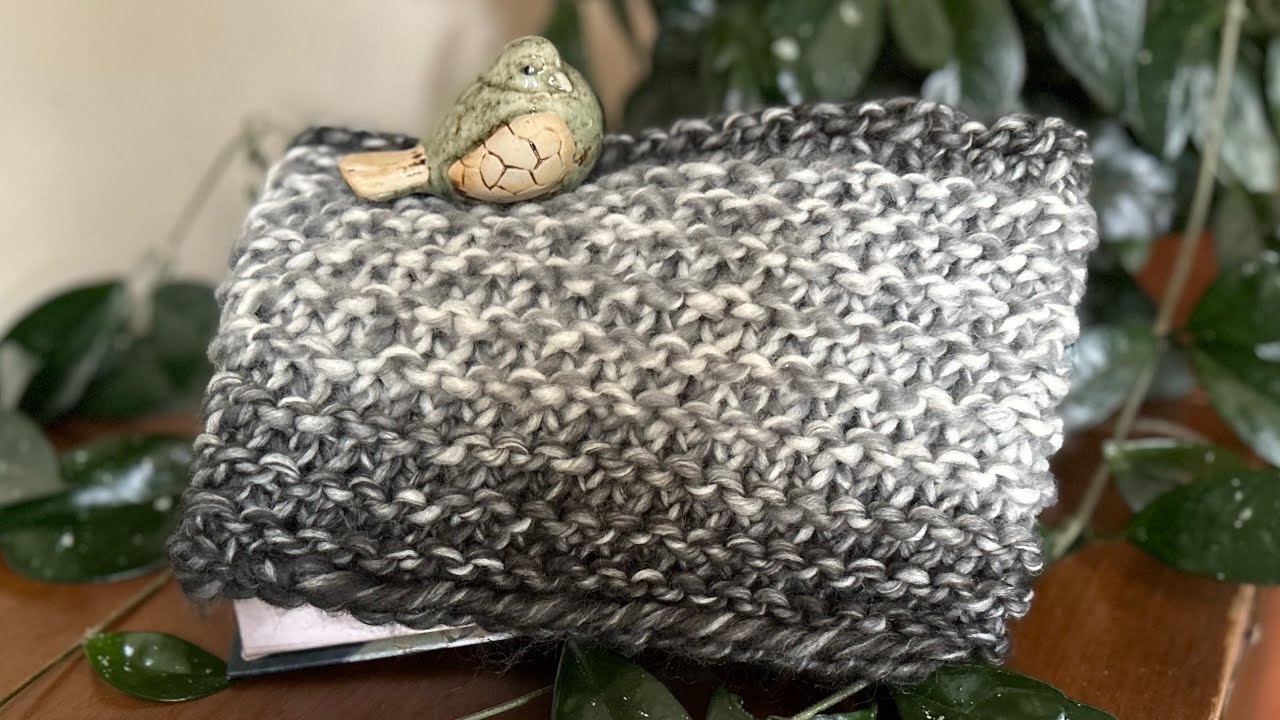 Beautiful Neck Warmer ~ Loom Knitting / Find The Matching Beanie