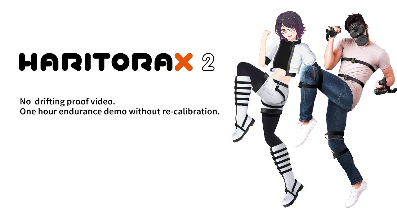 HaritoraX 2 Pro - Fully wireless full-body tracking device | Shiftall