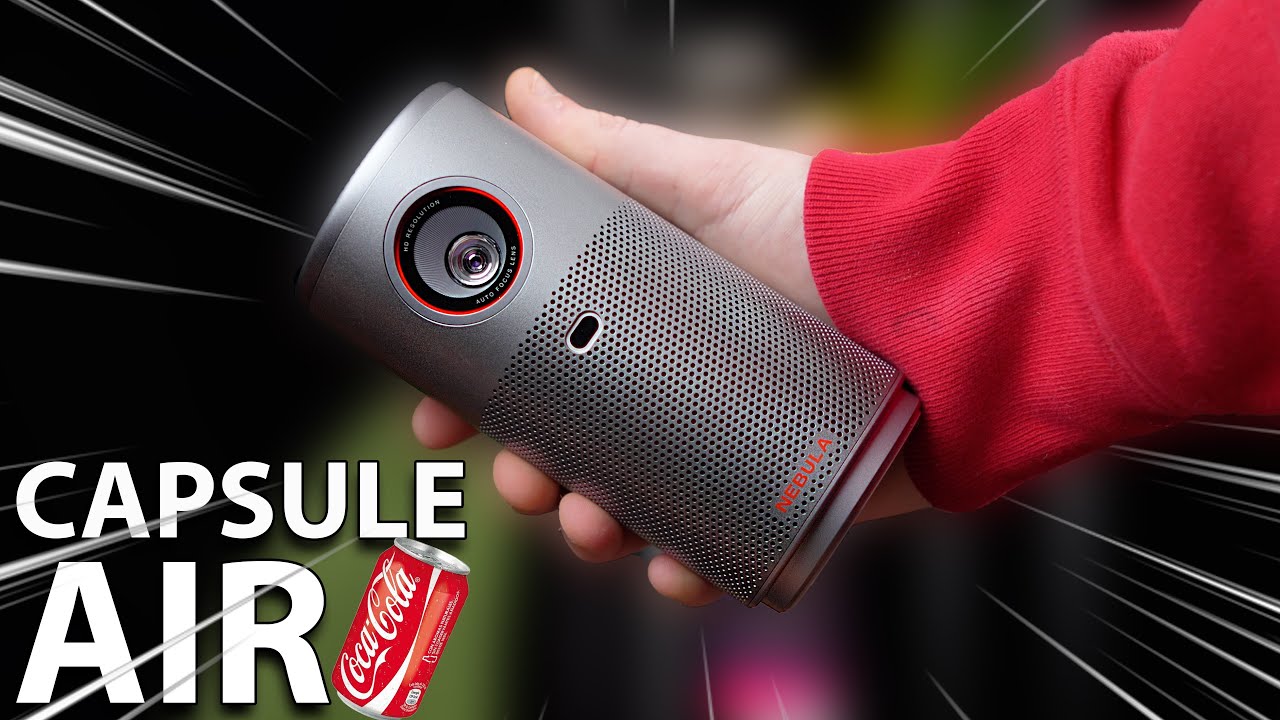 NEBULA Capsule Air Google TV Projector - A Pocket Beast! - YouTube