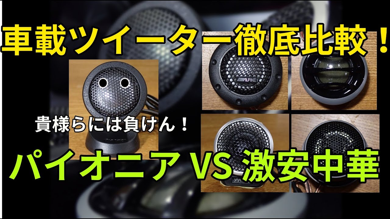 Which car tweeter has the best sound? - YouTube