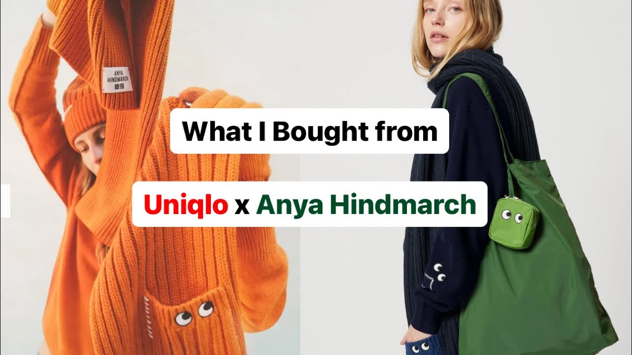 Uniqlo x Anya Hindmarch 👀 - YouTube