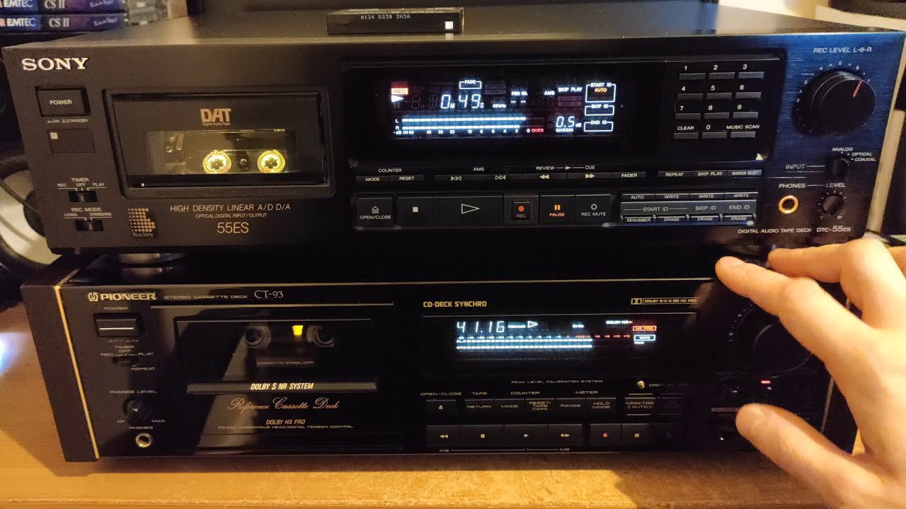 Sony DTC-55ES pictures and operation - YouTube