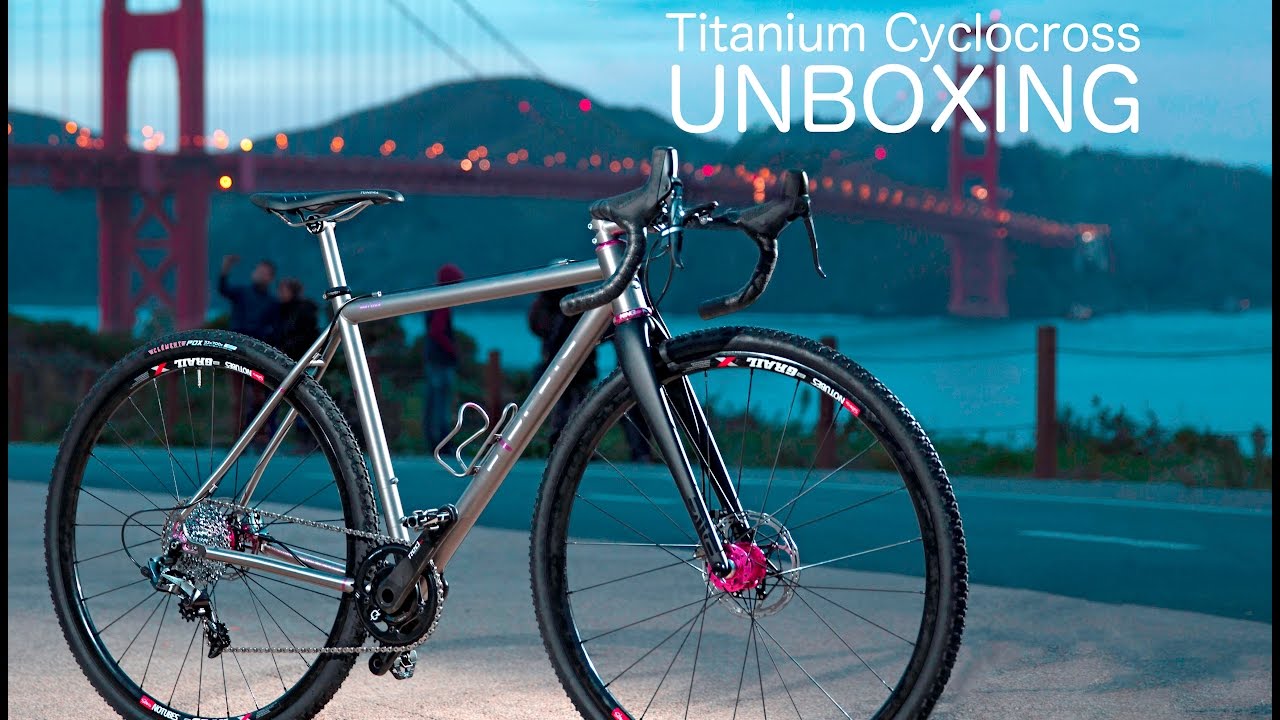 Firefly Bicycles Titanium Cross with SRAM Unboxing 4K - YouTube
