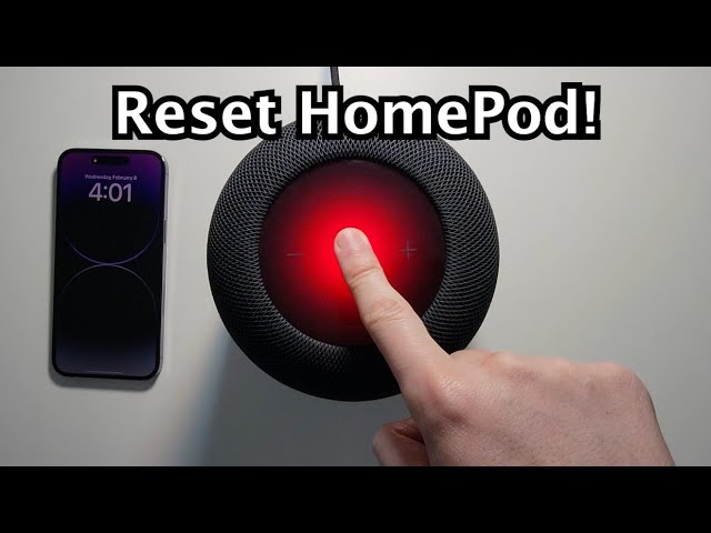 How to Factory Reset Apple HomePod! (2, 1, or mini) - YouTube