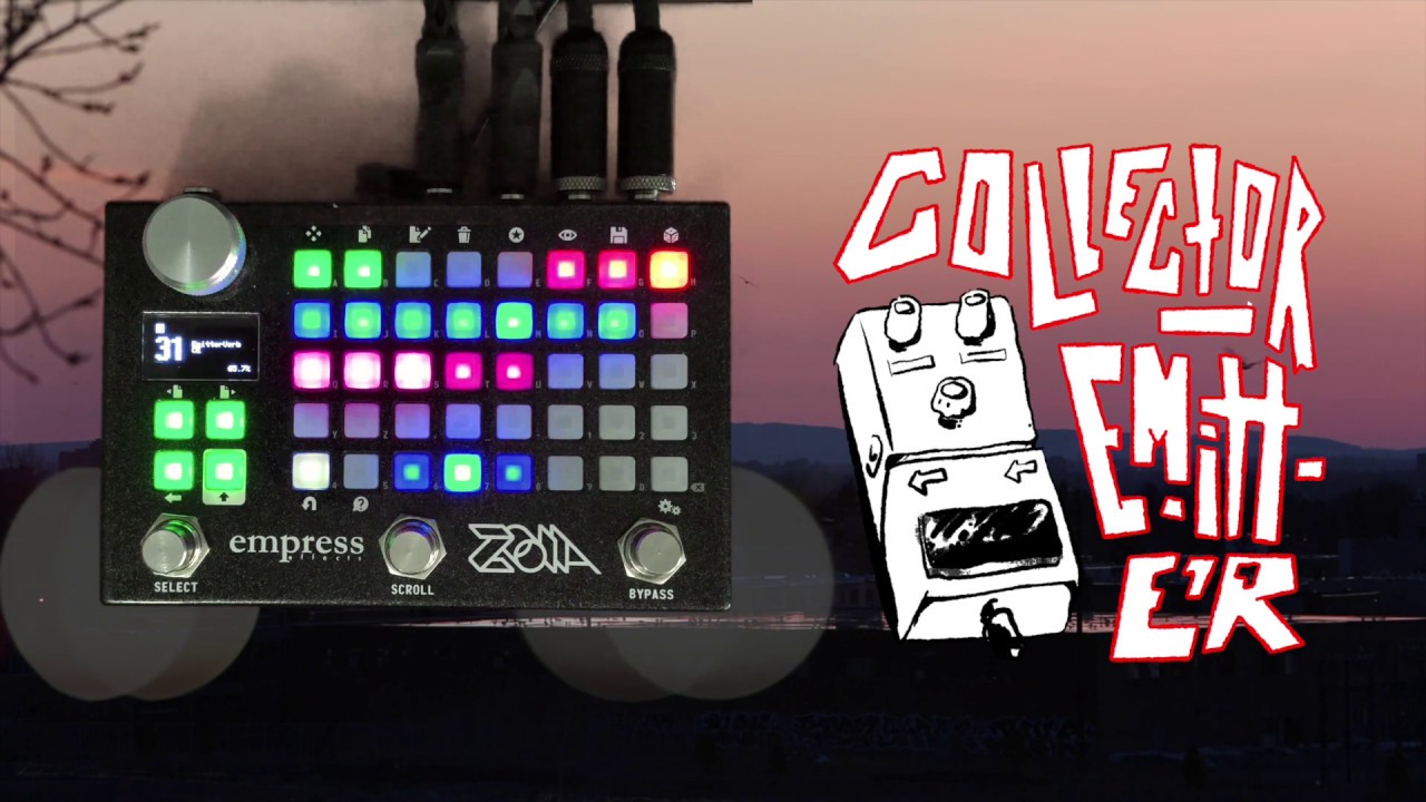 EMPRESS EFFECTS 「ZOIA」 ギターペダル型フル機能の「モジュラー