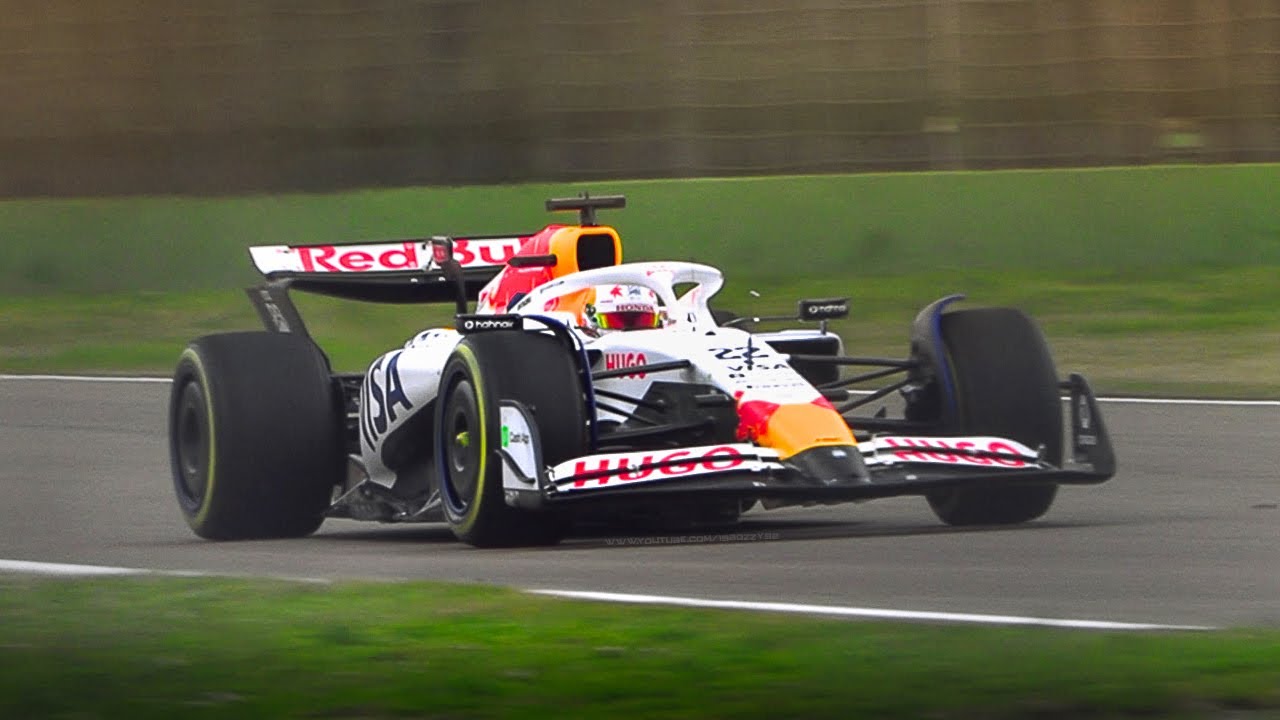 動画】 角田裕毅 レーシングブルズの2025年F1マシン『VCARB 02』を初