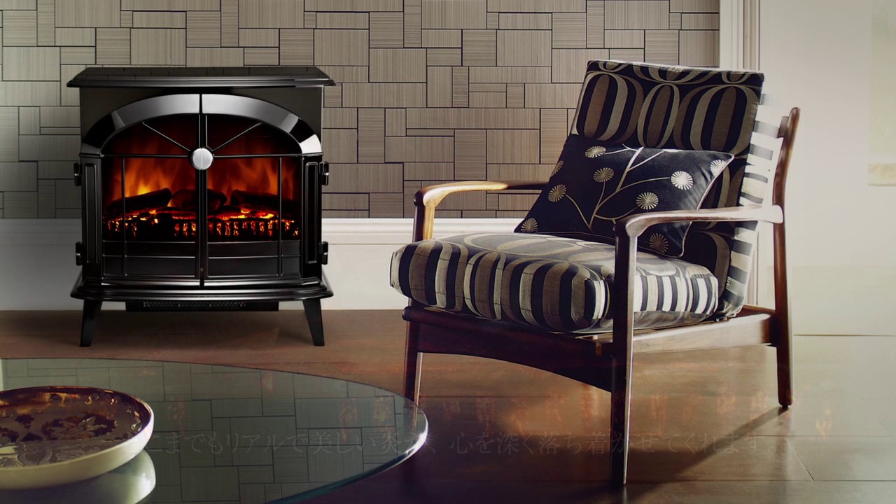 Dimplex 電気暖炉 Falkirk フォルカーク - YouTube