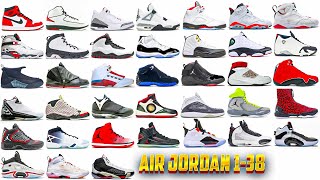 AIR JORDAN 1-38 (EVERY MODEL) - YouTube