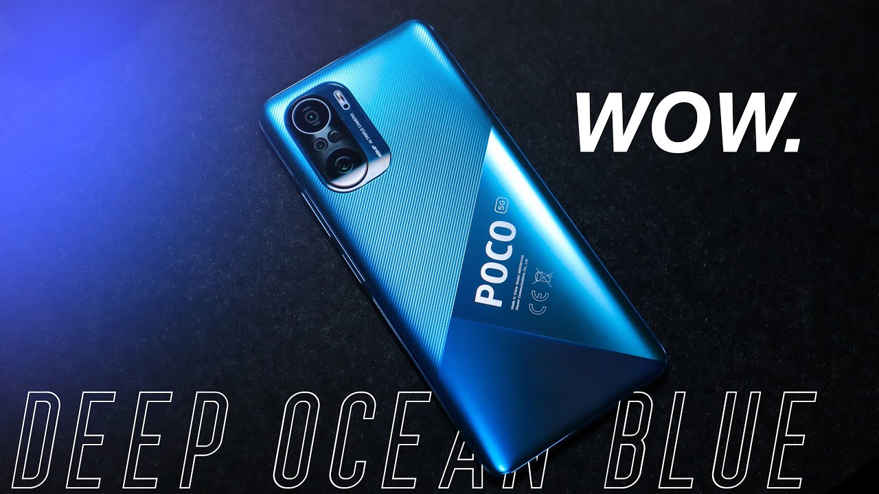POCO F3 5G - Deep Ocean Blue Unboxing! It's So BEAUTIFUL! Get This