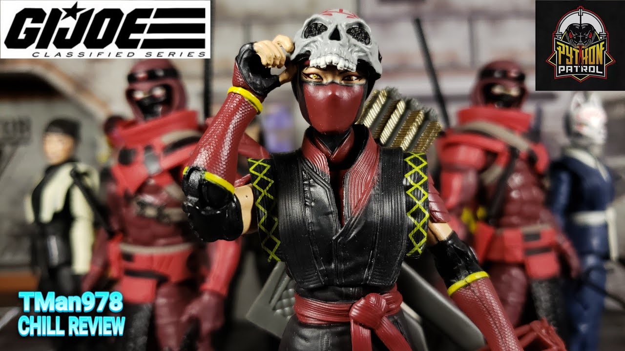 GIJOE Classified Series #88 Vypra Python Patrol CHILL REVIEW - YouTube