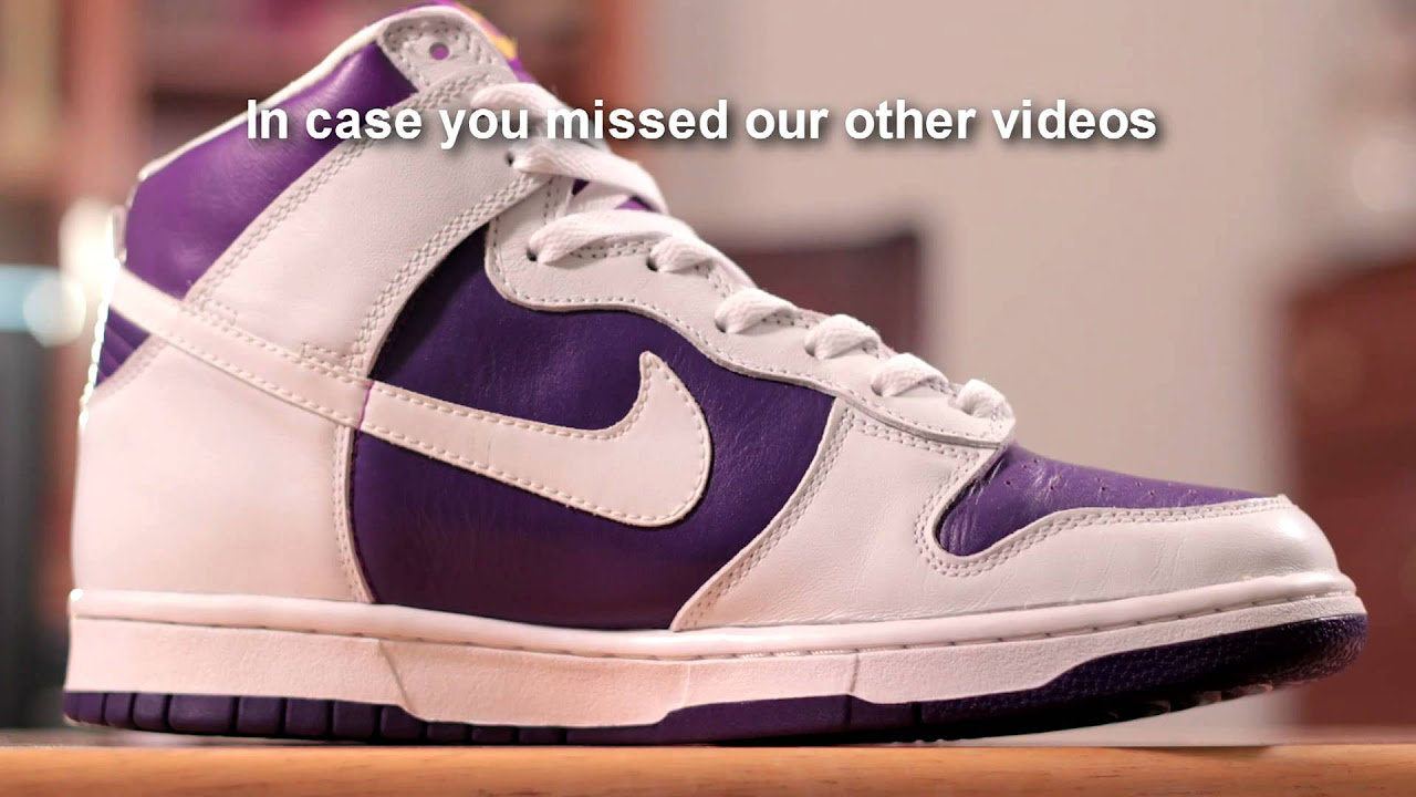The Nike Dunk High co.jp Reverse City Attack - YouTube
