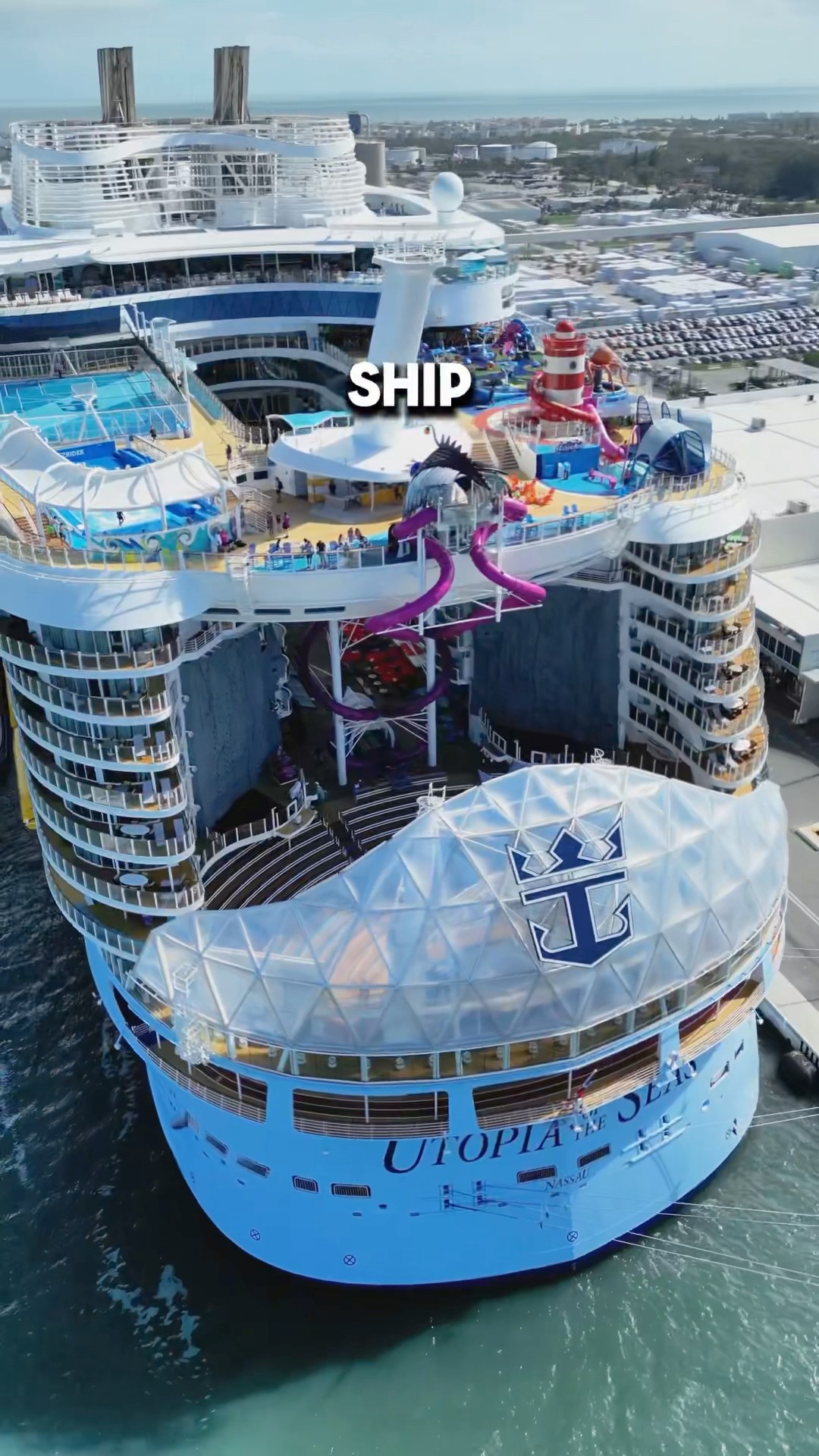 Boarding the Utopia of the Seas! 🤯 - YouTube
