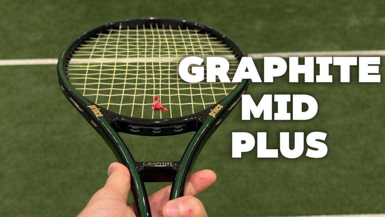 I Try The Prince Graphite Mid Plus | Classic 80's Racket Review