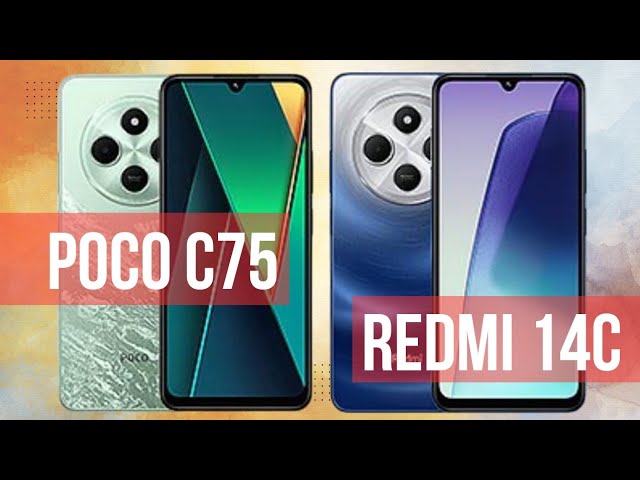 POCO C75 vs Redmi 14C: Ultimate Budget Showdown - YouTube