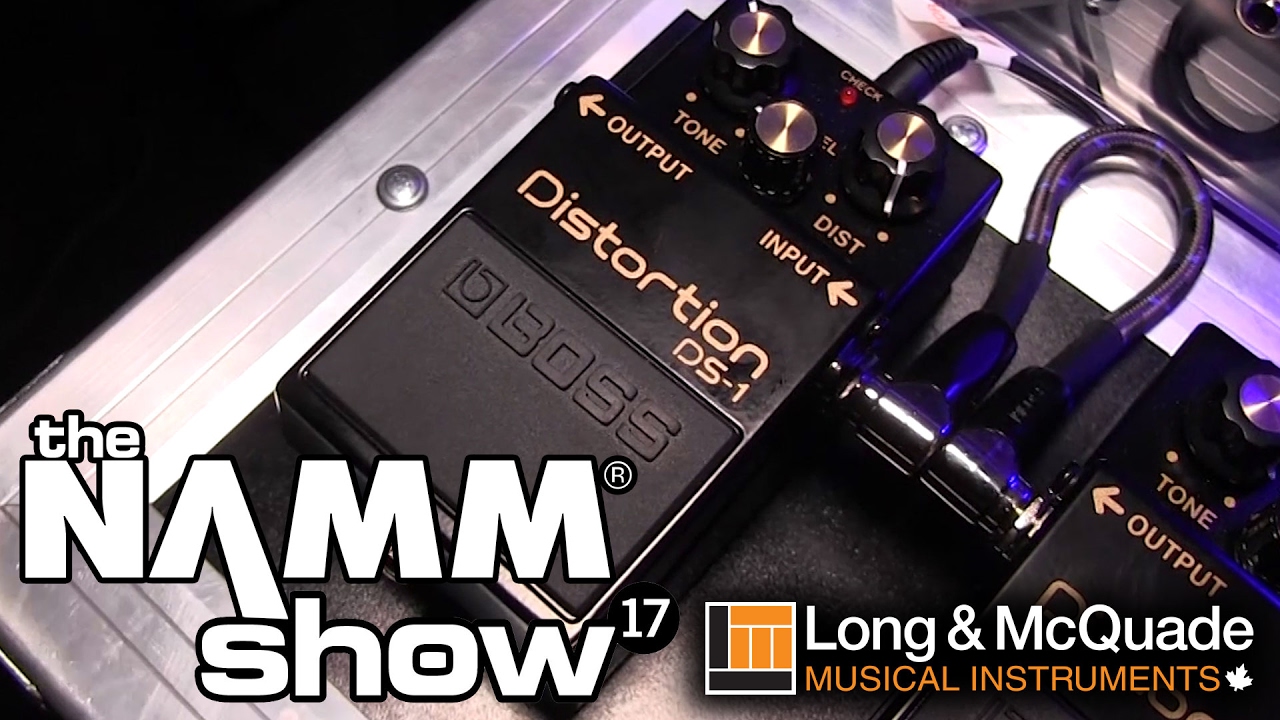 L&M @ NAMM 2017: Boss 40th Anniversary DS-1-4A - YouTube