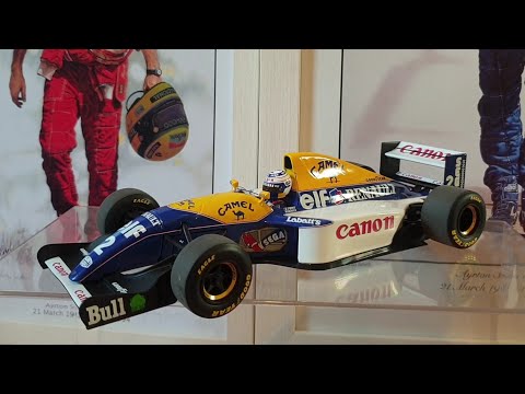 1/18 Alain Prost 1993 Camel Williams FW15C Renault - F1 World