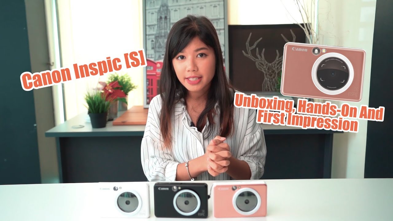 This camera redefines Instant Cameras! | Canon Inspic [S] unboxing