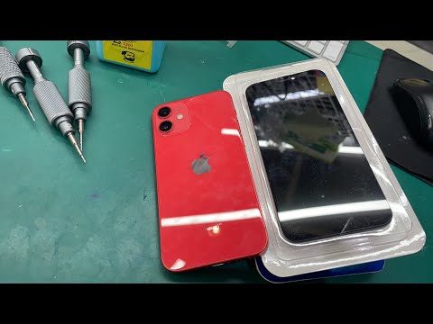 iPhone 12 mini 液晶画面壊れ交換修理 即日対応【24,000円】 - YouTube