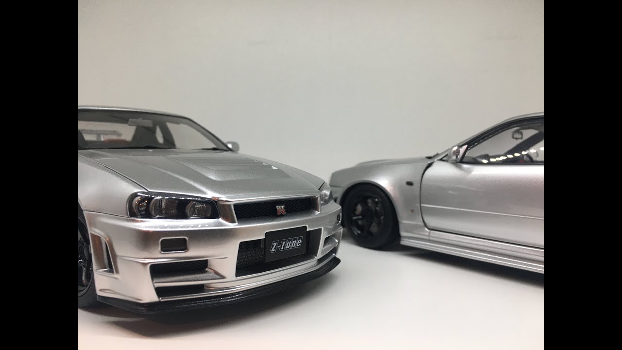 Review: AUTOart Nissan Skyline GT-R (R34) Z-Tune, Z-Tune Silver in