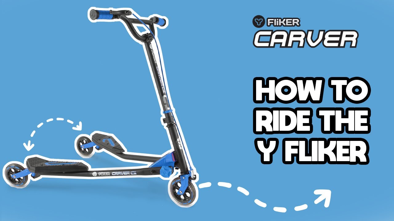 Yvolution Y Fliker 3-Wheeled Scooter | Learn to Ride - YouTube