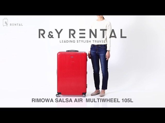 10泊以上] リモワ サルサエアー 105L ライムグリーン 4輪 RIMOWA SALSA