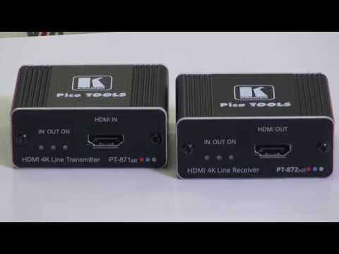 PT-871/2xr-KIT 4K HDR DGKat2.0方式 コンパクト HDMIツイストペア