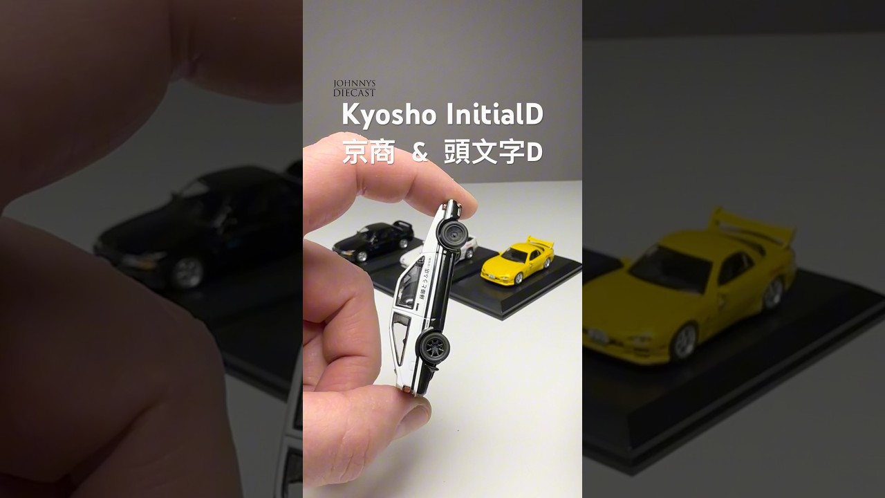 Kyosho InitialD 4 Car Set 1/64 scale Diecast 京商 頭文字D #kyosho