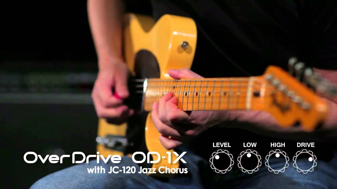 BOSS OD-1X Overdrive Demonstration [BOSS Sound Check] - YouTube