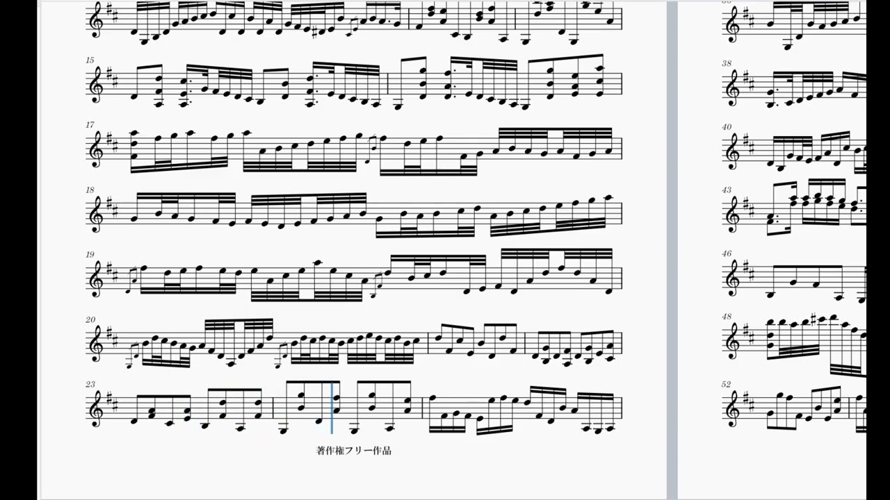 青のオーケストラ」パッヘルベルのカノン（フル尺）採譜作品（動画あり