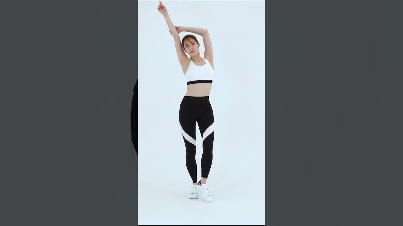 バイカラースリムライン レギンス