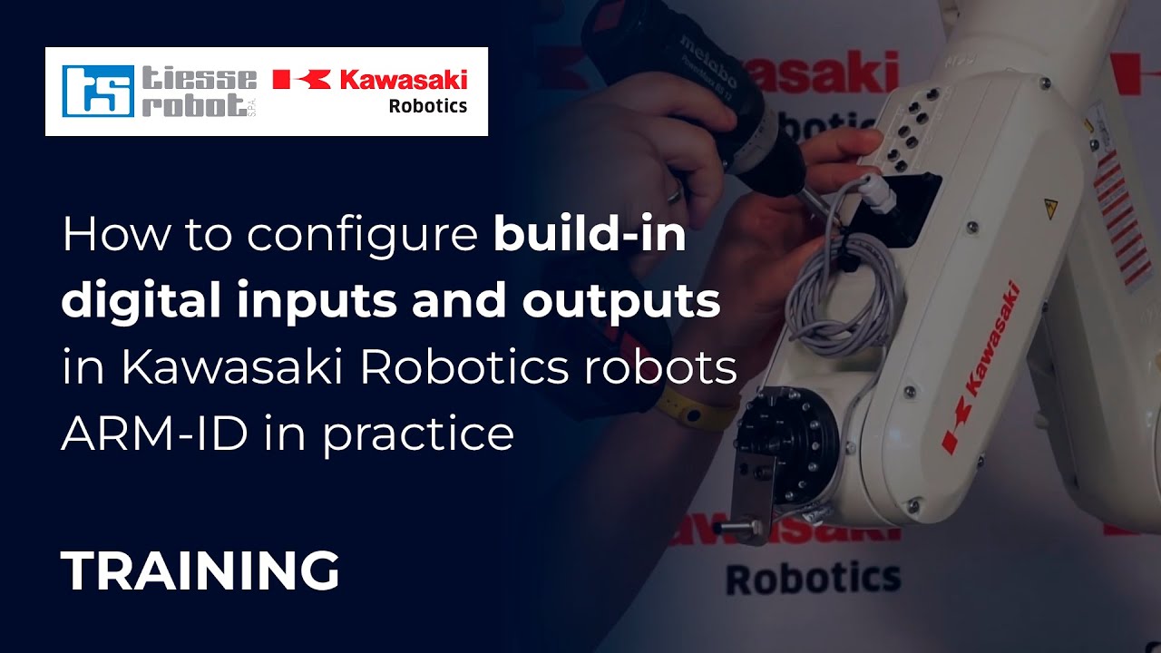 Kawasaki Robotics - How to configure build-in digital inputs and