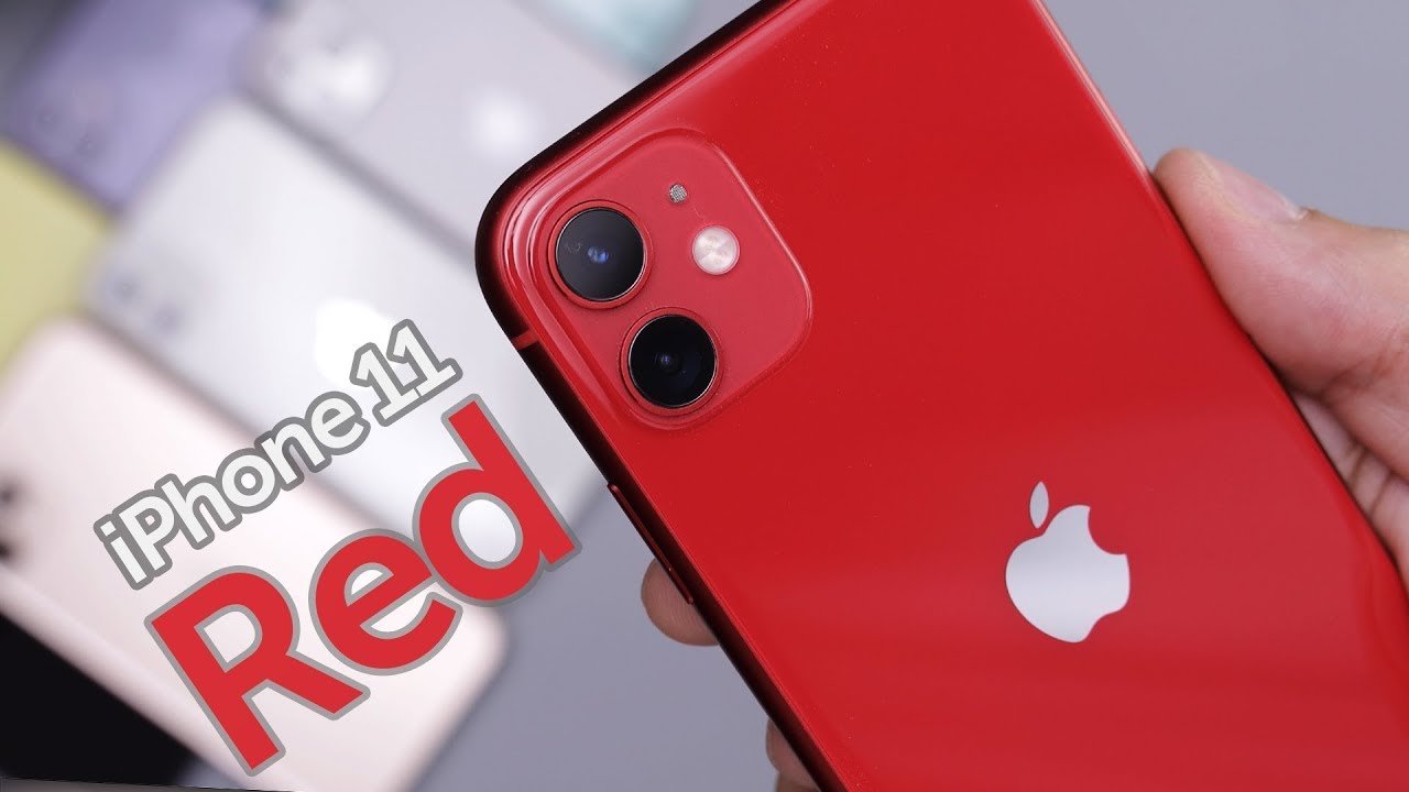 Red iPhone 11 Unboxing & First Impressions! - YouTube