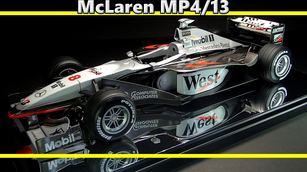 McLaren MP4/13 / TAMIYA 1/20 Formula one / Scale Model / F1 - YouTube