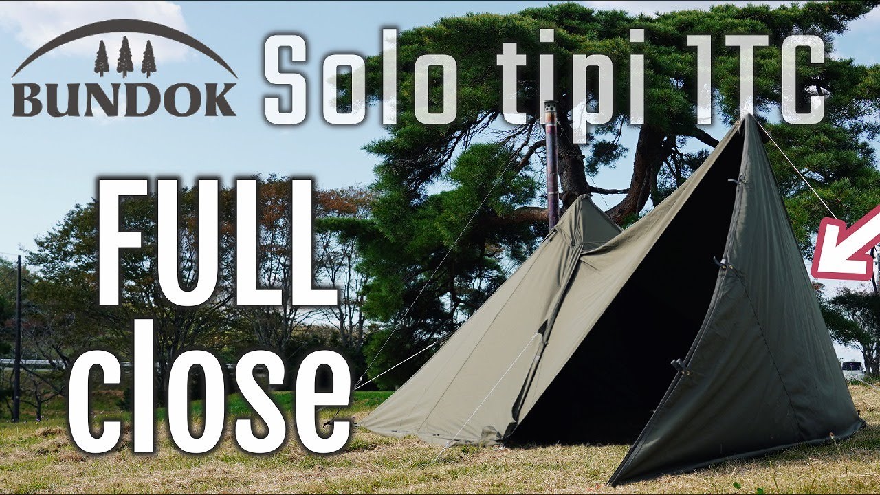 Solo Teepee 1TC] No more cramped spaces! If you want to close the