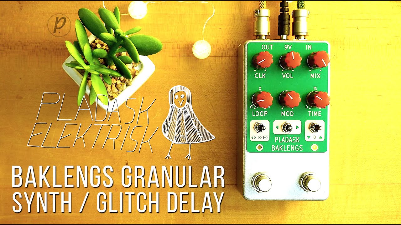 ギター Pladask Elektrisk Baklengs Pladask Elektrisk Baklengs