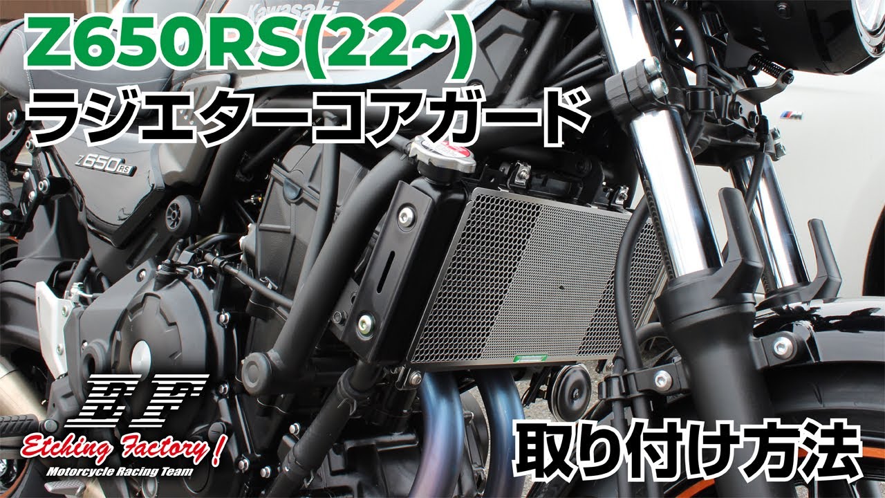 Z650RS(22~)/Z650(24~)用ラジエターコアガードSB