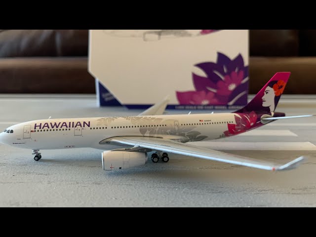 Gemini Jets Hawaiian Airlines Airbus A330-200 1/400 Model Review