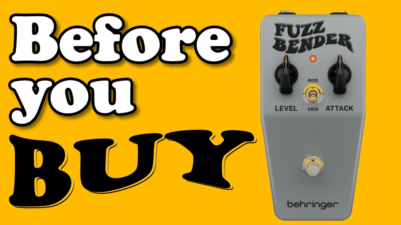 Behringer Fuzz Bender isn't for everyone - YouTube