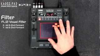 Features | KAOSS PAD KP3+ - Dynamic Effect/Sampler | KORG (USA)