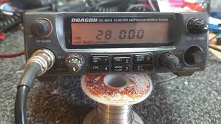 Dragon SS485 10 metre 25w Am FM SSB Dynamo Transceiver.. - YouTube